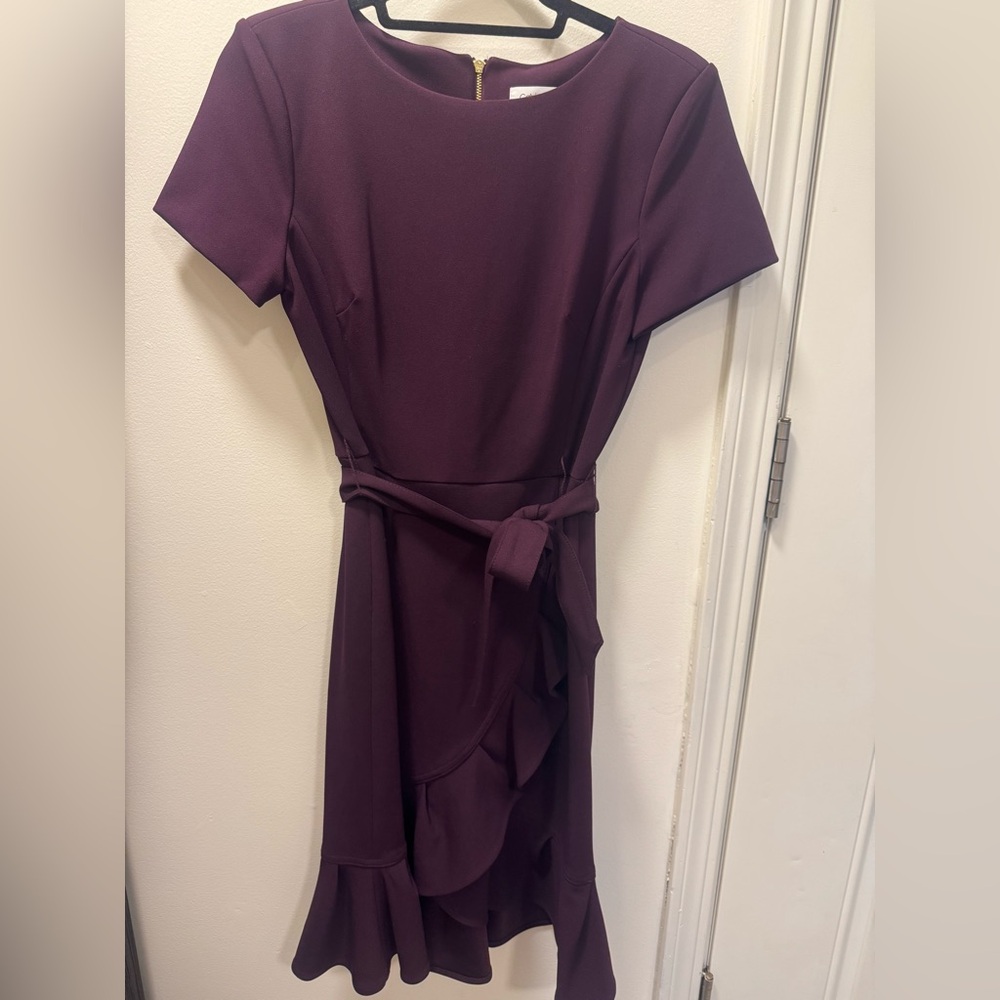 Purple Professional Dress